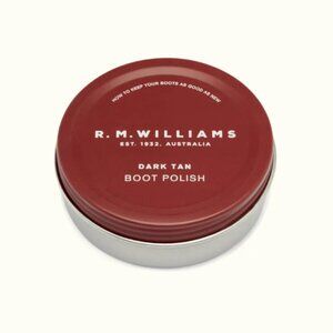 RM Williams Dark Tan Boot Polish - Brand New - Leather care product